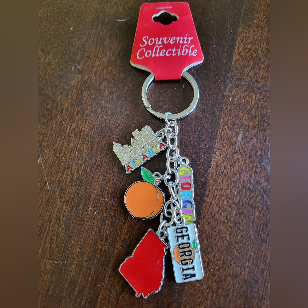 NWT Atlanta Georgia Souvenir Keychain